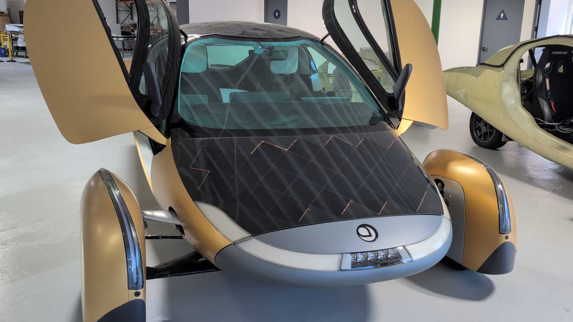 kpbs.org - Alexander Nguyen - Carlsbad-based Aptera's futuristic 3-wheel EV nears production