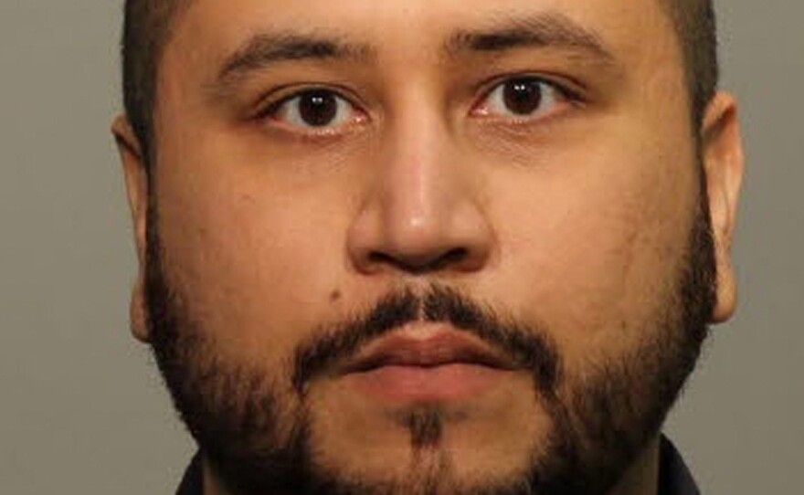 George Zimmerman, seen here in a Seminole County Sheriff's Office photo in January, was reportedly shot at while in his car Monday.