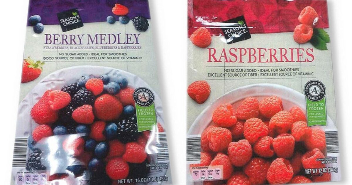 County Frozen Raspberries Recalled For Possible Hep A Contamination