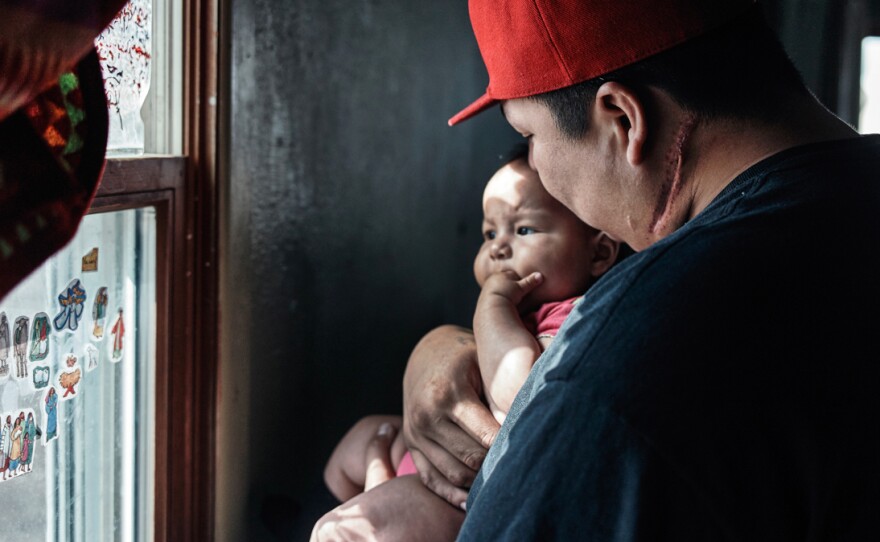 In January, Cody Pedersen, 29, was stabbed in the neck. It took the ambulance over two hours to arrive in Cherry Creek, where he lives. It's in the Cheyenne River Indian Reservation in South Dakota.