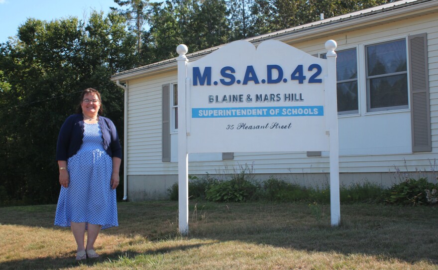 "The parents and the community have been waiting for us to go back to school for a long time," says MSAD 42 Superintendent Elaine Boulier.