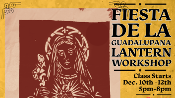 Fiesta De la Guadalupana Lantern Workshop @The Woo