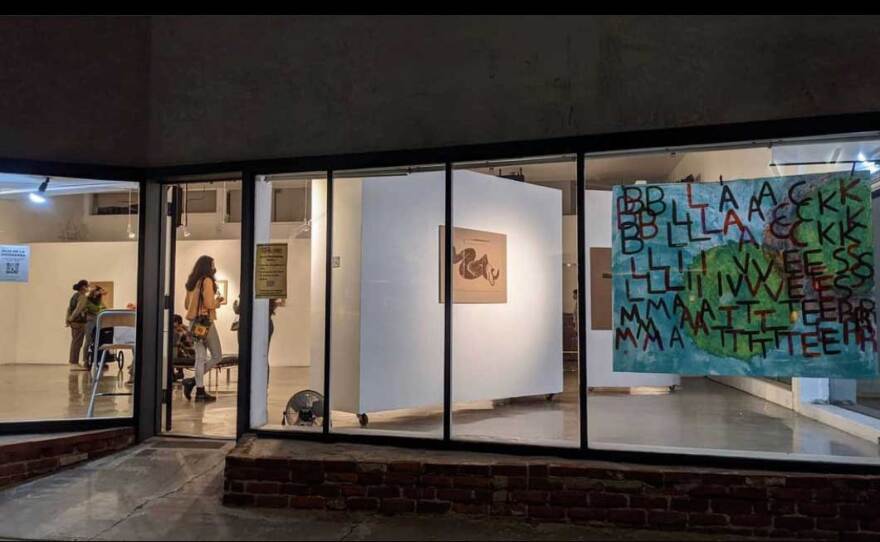 Oceanside art space Hill Street Country Club viewed from the street in an undated photo during the current Juan Beaz exhibition.