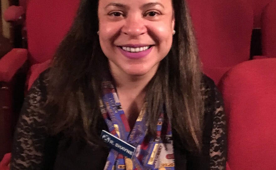 Rufina Shayne is an usher at the Cort Theatre and a high school social studies teacher.