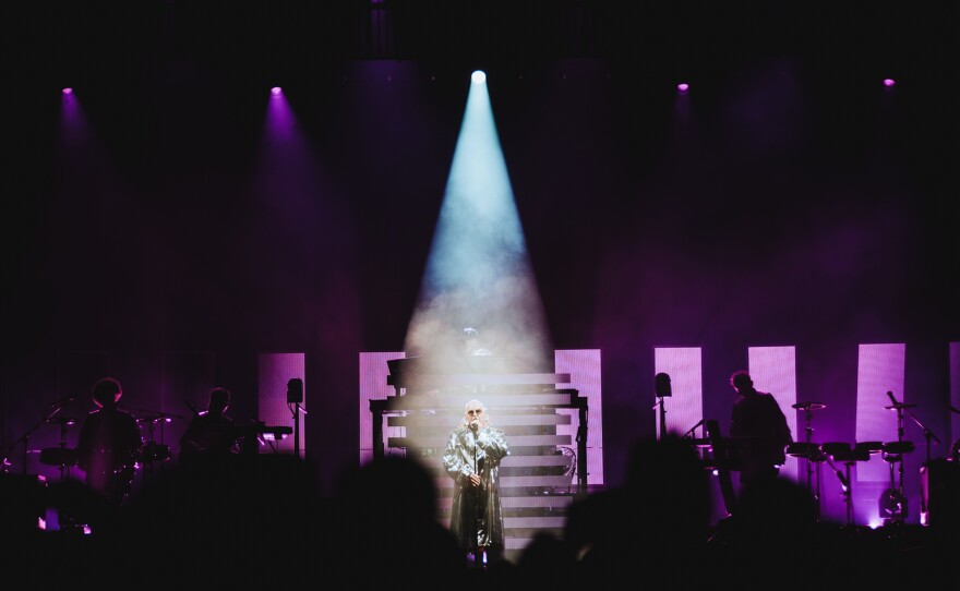 Pet Shop Boys in concert, captured live from Royal Arena, Copenhagen, on July 7, 2023, during the duo's critically acclaimed tour, “Dreamworld: The Greatest Hits Live.”