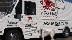 "Devilicious" food truck hit the streets of San Diego January 2011. 