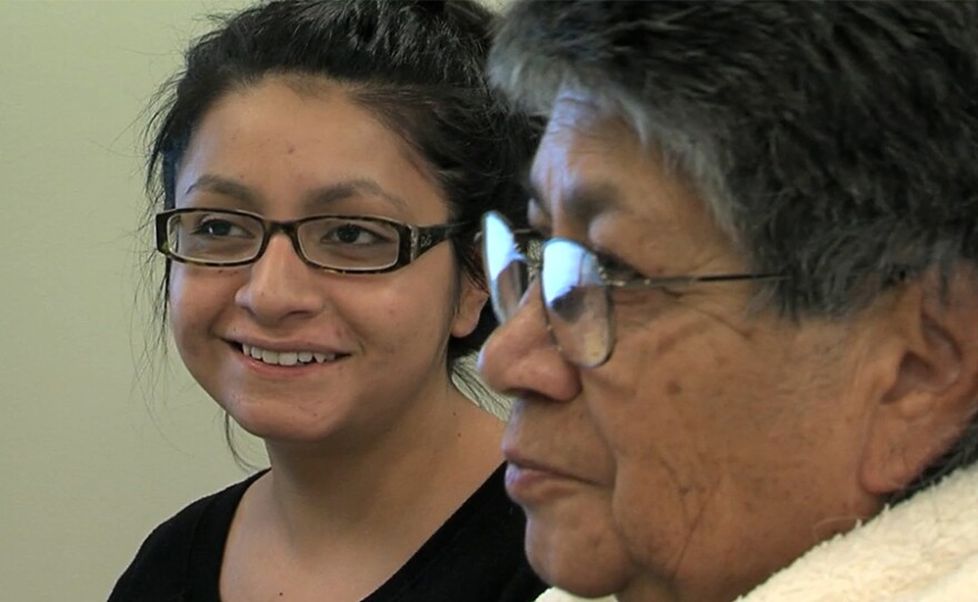 Ernestine DeSoto and Her Granddaughter Regina speak on learning their native language of Chumash