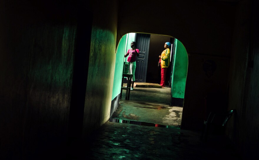 Many hospitals and clinics were forced to shut down after staff members were infected by Ebola, Lewis Brown notes. Redemption Hospital in Monrovia, shown above, has kept its doors open.