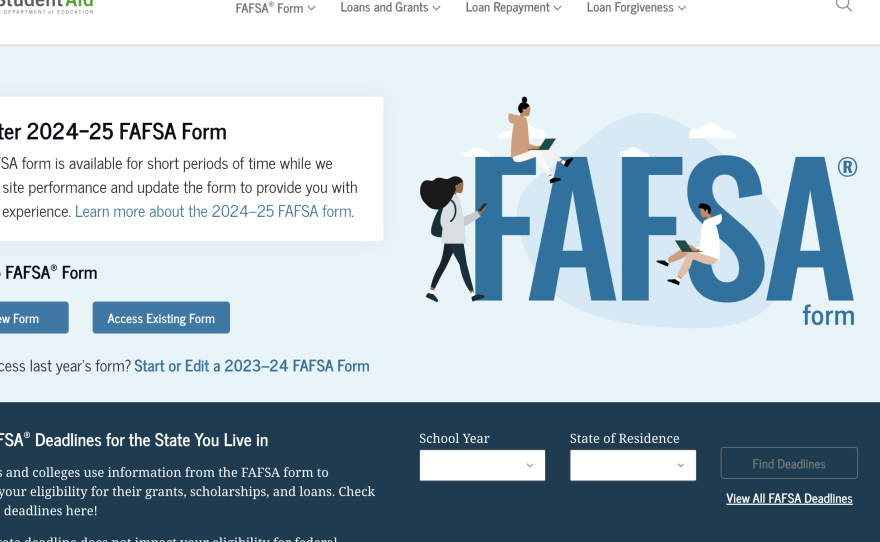 Since the new FAFSA launched on Dec. 30, 2023, the form has only been available for short periods of time. That changed this week. On Tuesday, the U.S. Education Department said applicants will now have 24-hour access.