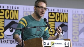 In this July 21, 2017 file photo, Chris Hardwick moderates the "Fear The Walking Dead" panel at Comic-Con International in San Diego. 