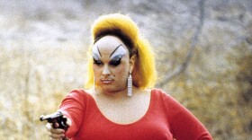 The ever brilliant and stunning Divine in John Waters' "Pink Flamingos" (1972).