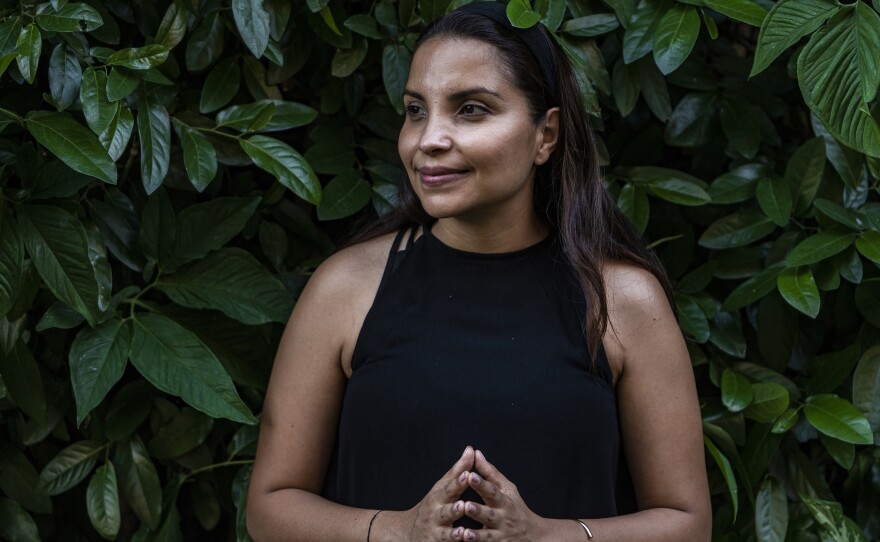 Migrant rights activist Yamel Athie is working to improve the treatment of Haitian migrants in Tapachula.