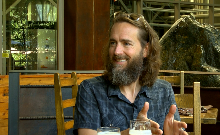 Greg Koch, co-founder of Stone Brewing, talks about his company's success in this undated photo.