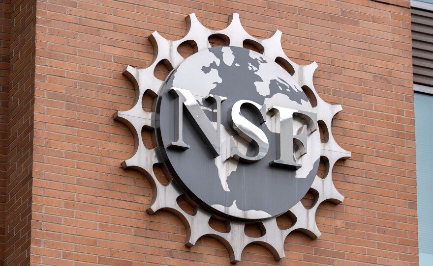 The headquarters of the National Science Foundation in Alexandria, Va.