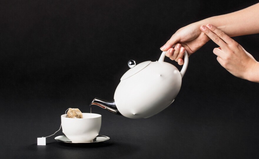 The creators of the Playful Self tea set believe that "in the future, biometric data will only become more ubiquitous." And your tea set could become one of the devices gathering data. Project by: Alex Rothera & Jimmy Krahe. Tea set design: Pascal Hien. Photo by: Marco Furio Magliani. Playful Set Editor: Karen Oetling.