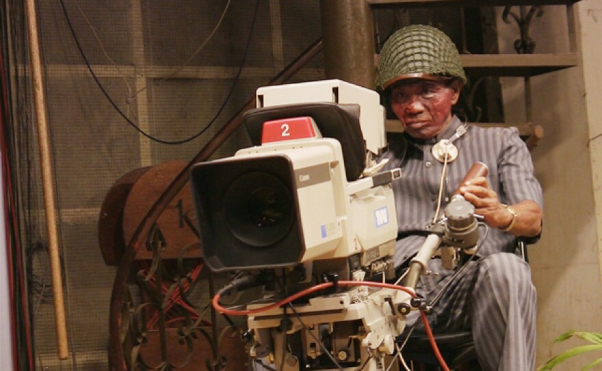Anwar Congo behind camera.