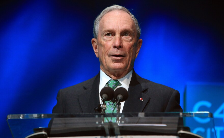Sources tell NPR that former New York City Michael Bloomberg is seriously considering launching an independent bid for the White House.