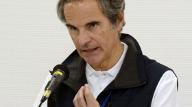 International Atomic Energy Agency Director General Rafael Grossi speaks during a news conference at Fukushima Daiichi nuclear power plant in Okuma, Fukushima pferfecture, Japan Wednesday, June 24, 2026.