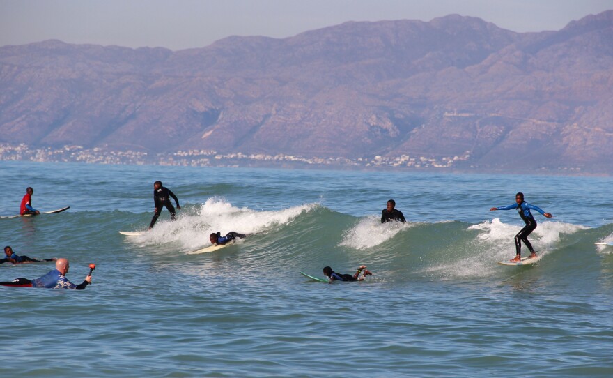 They're not just surfing for fun. Youngsters in Cape Town's Waves for Change are facing mental health problems. With the help of a surfing mentor and a counselor, they can learn how to cope.