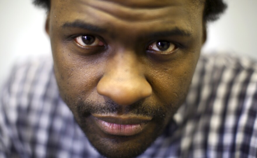 Damian Francis, 33, on his release after serving seven years for aggravated robbery. "It hasn't really sunk in yet that I'm a free man," he says, "Prison was a safe zone compared to what's goin' on out here in the real world."