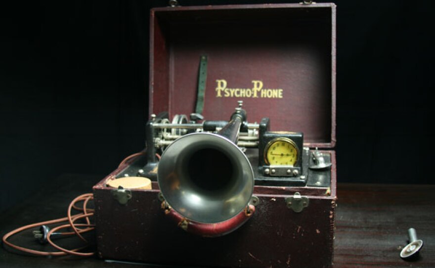 Did Thomas Edison make a machine to unlock the secrets of the dead? HISTORY DETECTIVES host Gwendolyn Wright sets out to learn who made the PsychoPhone (pictured) and why.