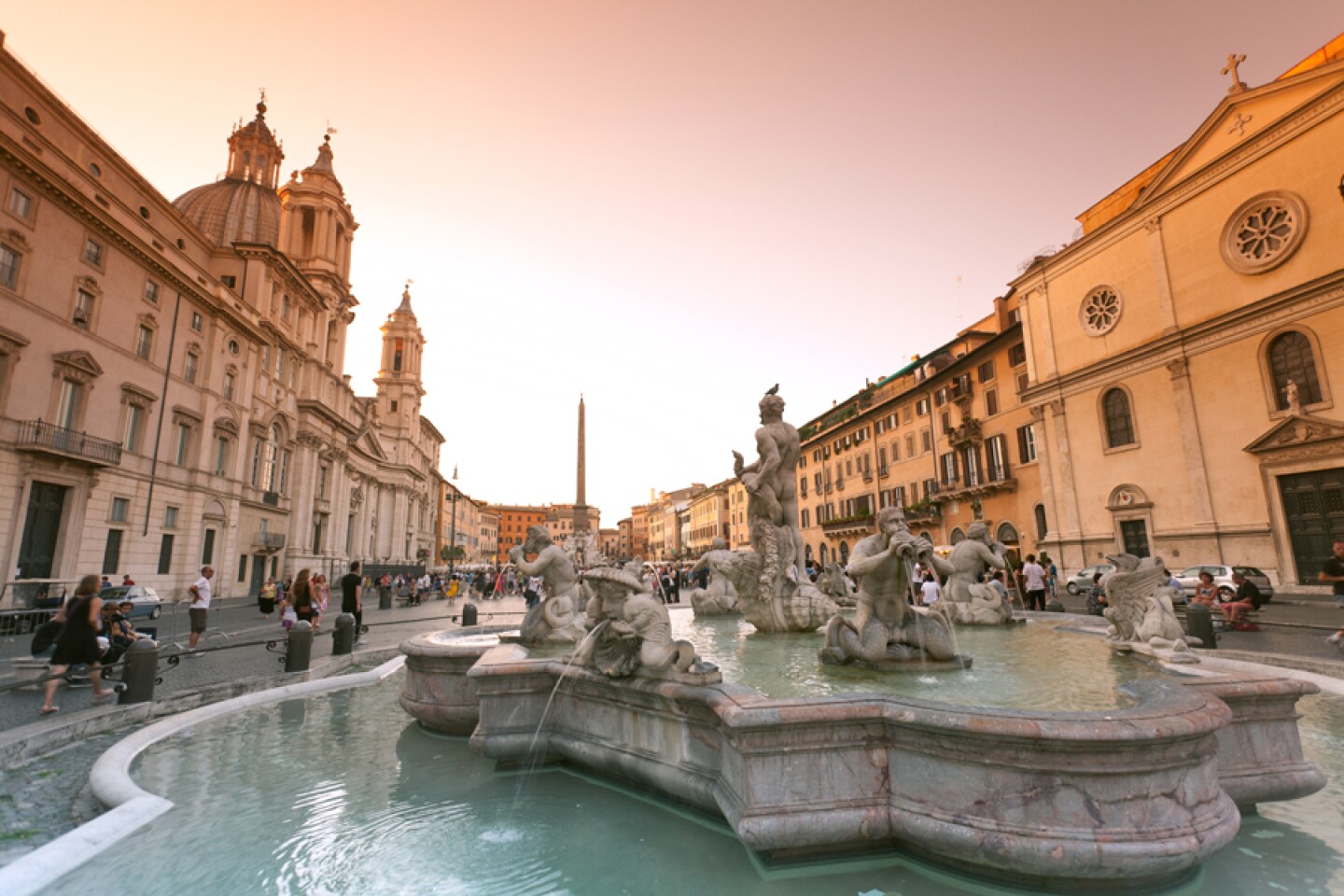 Piazza Navona in Rome.