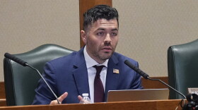 Texas state Rep. Nate Schatzline is seen during a committee hearing on Oct. 21, 2024.