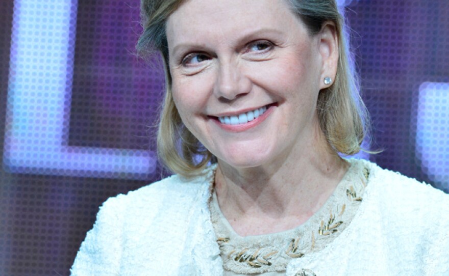 During PBS’ AMERICAN MASTERS "Marvin Hamlisch: What He Did For Love" session at the Television Critics Association Summer Press Tour in Los Angeles, Calif. on Wednesday, August 7, 2013 actress/singer and film interviewee Lucie Arnaz, Hamlisch’s wife and film interviewee Terre Blair Hamlisch (pictured), filmmaker Dori Berinstein and series creator and executive producer Susan Lacy remember composer, conductor & PEGOT winner Marvin Hamlisch.