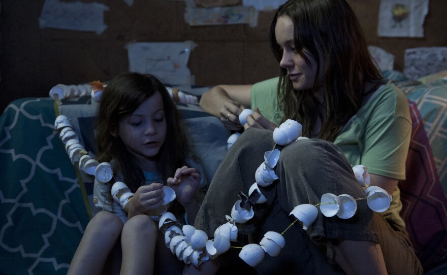 The drama <em>Room</em> tells the story of a boy and his mother (played by Jacob Tremblay and Brie Larson) who are being held captive in a windowless room.