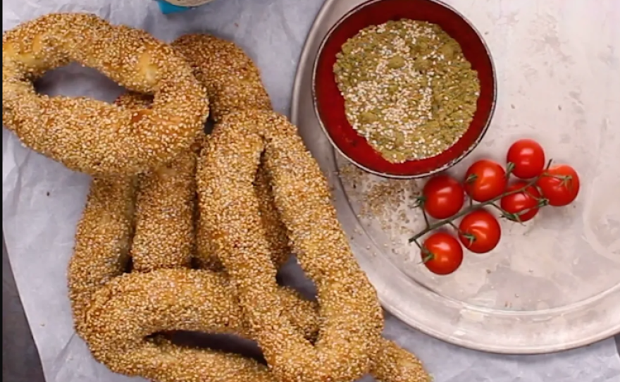 Jamie Geller's Jerusalem bagels are a more traditional option for fans of assorted cheeses and meats.