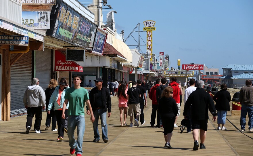 In Grabenstein's book <em>Fun House,</em> Detective John Ceepak goes up against the rowdy cast of a reality show near the Seaside Heights boardwalk.