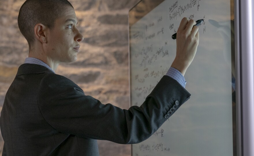 Asia Kate Dillon stars as Taylor Mason in <em>Billions.</em>
