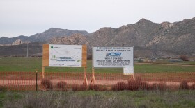 The JVR Energy Park is curerntly under construction in Jacumba Hot Springs. Photo taken