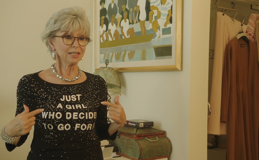 Rita Moreno in t-shirt with