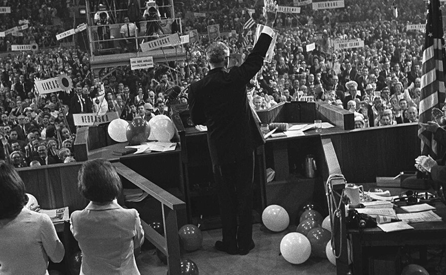 Barry Goldwater's acceptance speech in 1964 declared war on moderates.
