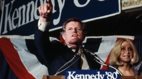 Ted Kennedy’s presidential bid, though ultimately unsuccessful, resulted in a well-delivered speech with his wife, Joan, at his side (pictured); since then he’s become an icon of the Democratic party, showing the tenacity of the Kennedys and the steadfast determination of the American spirit.