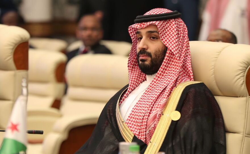 Saudi Crown Prince Mohammed bin Salman attends an Arab summit at al-Safa Royal Palace in Mecca on May 31, 2019.