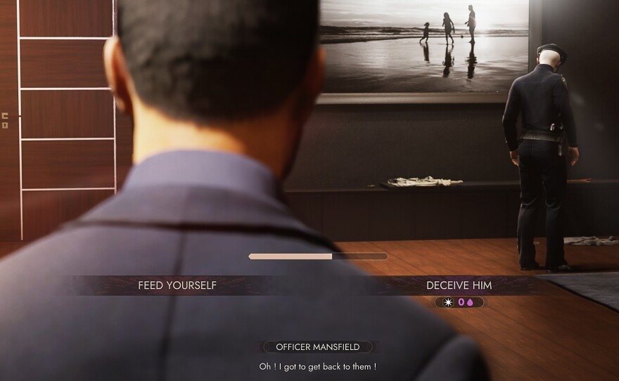 Vampiric superpowers are only available if you fortify yourself on the blood of unsuspecting humans.