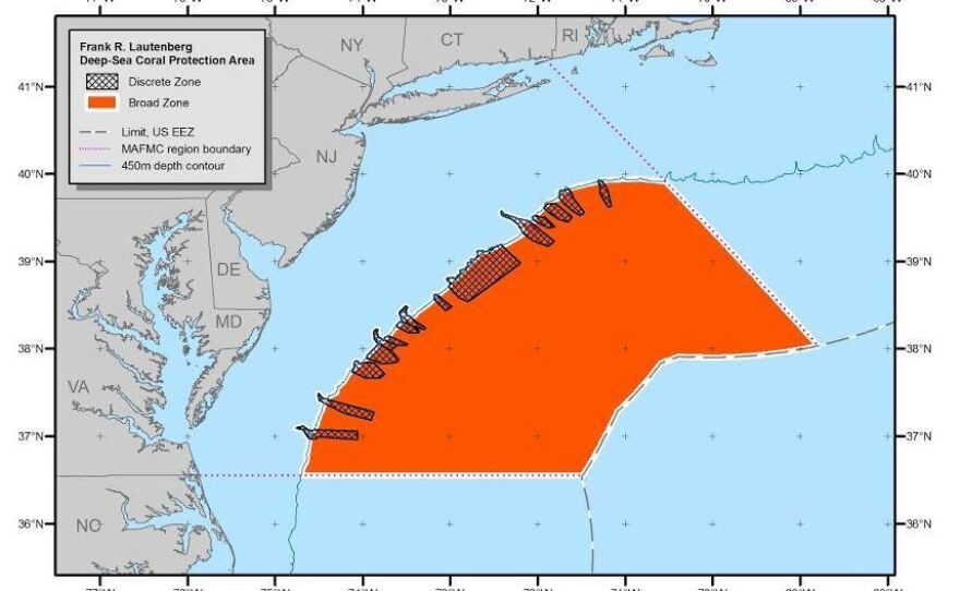 A map showing the boundaries of the protected area.