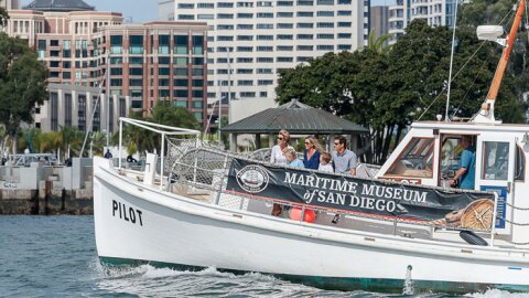 Historic Bay Cruises Aboard Pilot