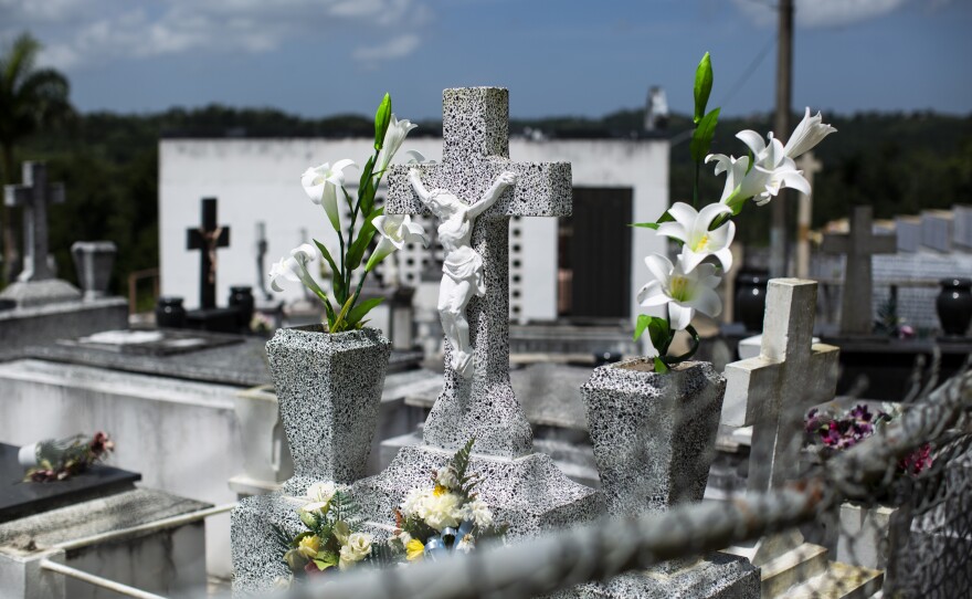 After the hurricane, the Puerto Rico Department of Health closed the cemetery, calling the open graves a health risk. More than a year later, there is no plan in place to repair and reopen it.