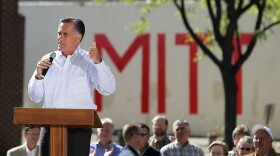 Mitt Romney campaigns Tuesday in Craig, Colo.