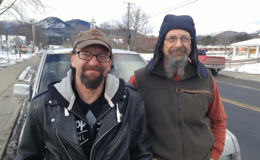 Brothers Tim (left) and Bill (right) Jackson have been watching the initial moves of the Trump Administration with different views.
