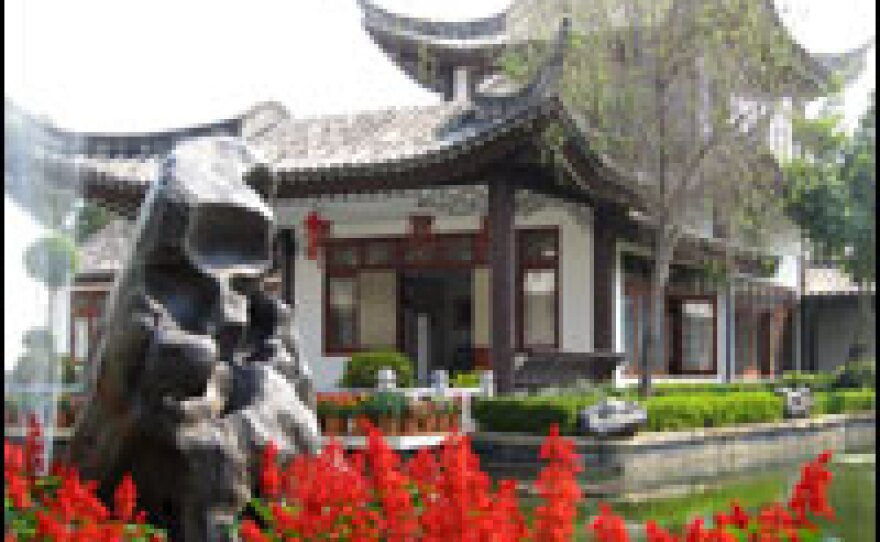 The Sirindhorn Chinese Language and Culture Center at Mae Fah Luang University in northern Thailand, where several graceful pagoda-like buildings sit around a pond on the campus, was built and paid for by the Chinese government.