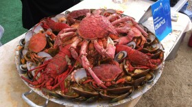 The pre-paella contest entry from Team Chiapas,Ensenada, Baja California, Mexico, July 14, 2012