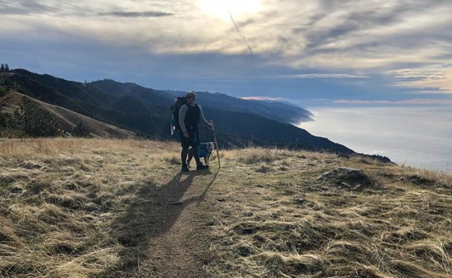 Backpacking in Big Sur.