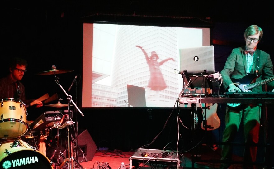 Public Service Broadcasting performing at the Black Cat in Washington, D.C.