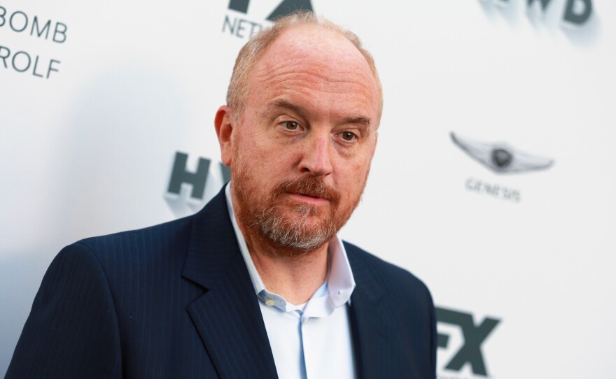 Louis C.K. attends the FX and Vanity Fair Emmy Celebration at Craft in Century City, Calif., on Sept. 16.