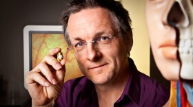 British journalist and physician Michael Mosley. Using the latest in medical imagery and a tiny state-of-the-art “camera pill” he swallows at the start of the film, Mosley takes viewers on a remarkable journey, revealing his innards as they digest his food.