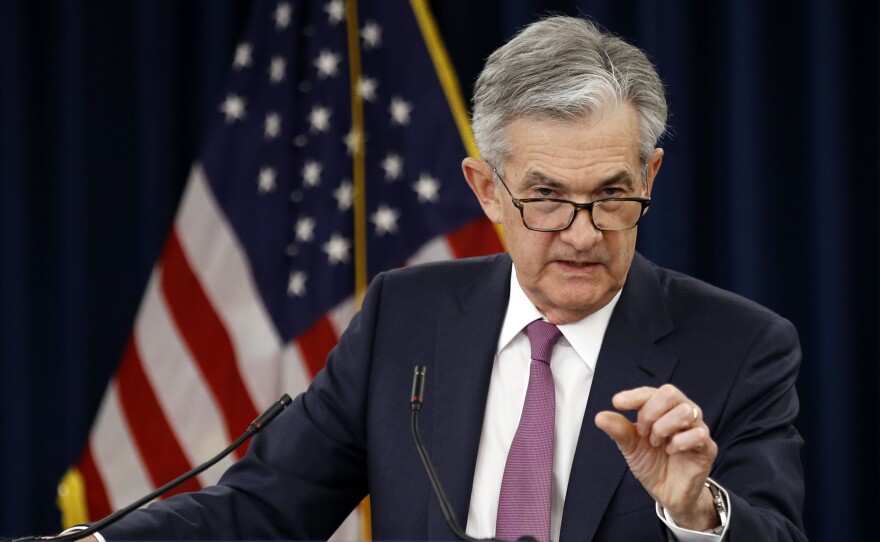 Federal Reserve Board Chairman Jerome Powell has been under pressure from President Trump to cut interest rates.